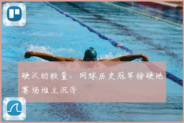 硬汉的较量，网球历史冠军榜硬地赛场谁主沉浮